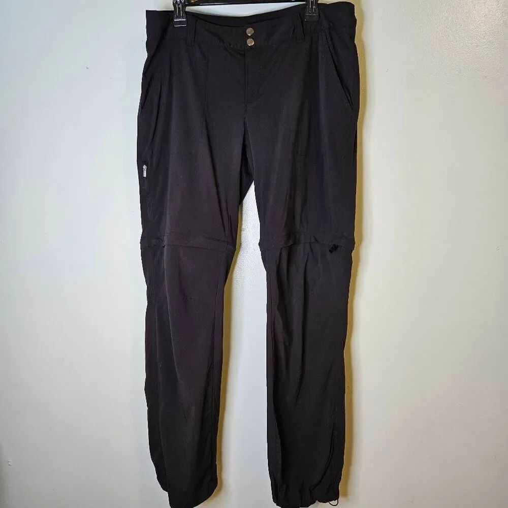 Columbia womens athletic/hiking pants, black. Size 14. #989